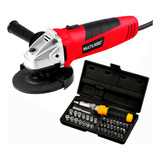 Esmerilhadeira Manual Desbate Lixadeira 700w Kit Soquetes
