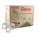 Espaçador Nivelador De Piso 2mm Slim 1000 Uni Cortag