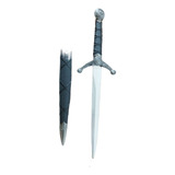 Espada Adaga Medieval 41cm Templaria Cruzadas Pfl20215