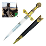 Espada Adaga Medieval Cavaleiro Templario Cruzadas Viking
