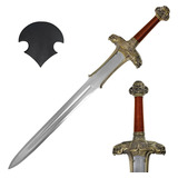 Espada Conan O Barbaro Aço Original Tamanho Real C Suporte