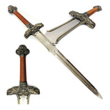 Espada Conan O Barbaro Tamanho Real Suporte Parede Barato