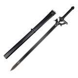 Espada De Aço Elucidator Kirito Sword Art Online Com Bainha