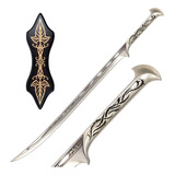 Espada De Thranduil Senhor Dos Aneis Com Suporte