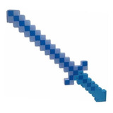 Espada Diamante Brinquedo Estilo Minecraft Com