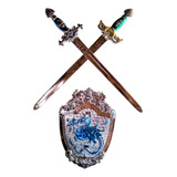 Espada Escudo Gladiador Guerreiro Medieval Soldado Cosplay