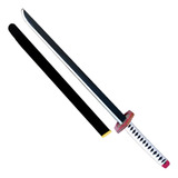 Espada Katana Demon Slayer Tomioka 90cm Em Mdf madeira