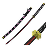 Espada Katana Roronoa Zoro Shusui One Piece Lâmina De Bambu