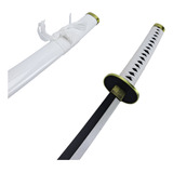 Espada Katana Samurai Branca Treino Bainha Suporte Mesa