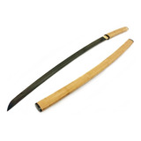 Espada Katana Samurai Shirasaya Aço T10