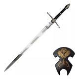 Espada Medieval Longa Knight Cavalaria Golden Ring 1 2metros