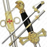 Espada Medieval Templaria Cruz De Malta