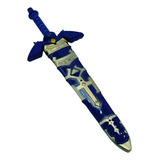 Espada Mini Adaga Zelda 29cm Azul Master Sword