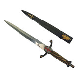 Espada Punhal Adaga Medieval Cavaleiro Templário C bainha