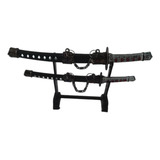 Espada Samurai Katana 2 Peças Decoração