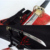 Espada Samurai Katana Afiada Original Com Corte Aço 9260
