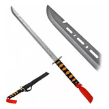 Espada Samurai Katana Full Tang 70cm Com Fio Corte   Bainha