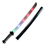 Espada Samurai Ninja Som E Luz Sensor De Movimento Pilhas