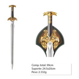 Espada Senhor Dos Aneis Bard The Bowman Hobit Com Suporte
