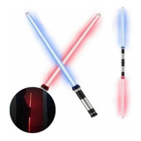 Espada Star Wars Kit 2 Espadas 6 Cores Vira Lança Darth Maul