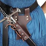 Espadas Coldre Cintura Porta Espadas Medievais Para Cosplay Espadas Couro Medieval Coldre Cinto Porta Bainha Para Mulheres Homens Acessórios