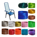 Espaguete Pvc Fio Plástico Cordão Enrolar Cadeira Kit 4 Kg