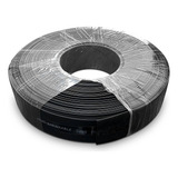 Espaguete Tubo Termo Retrátil 35mm Preto 5 Metros 5mt
