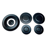 Espalha Chama Preto Fosco Fogão Cooktop Fischer Platinium