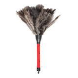 Espanador De Pó Pluma De Avestruz Multiuso 35 Cm