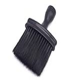 Espanador Pincel Preto De Madeira Para Remover Tirar Pelos De Cabelo Para Barbeiro E Salão De Cabeleireiro