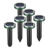 Espanta Gato Kit 6 Repelente Solar Com Sensor De Movimento