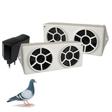 Espanta Pombo Repelente Eletrônico Ultrassonico 2 Modulos