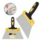 Espátula De Gesso Drywall Aço Inox Multiuso Profissional