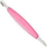 Espátula De Inox Para Cutícula Com Cabo Plástico Prata Ricca