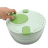 Espátula Grande Para Salada Secador De Frutas E Legumes Secador Giratório De Vegetais Escorredor Giratório Lavadora De Legumes Com Ralo Tigela E Escorredor