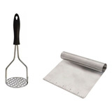Espátula Inox Culinária Rita Lobo Amassador De Batatas Purê