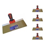Espátula Inox Para Drywall Gesso Massa Corrida 12 Polegadas