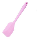 Espátula Pão Duro Silicone Colorida Reforçada 28 Cm Colher Cor Lilás