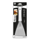 Espátula Reta 4 De Aço Inox Chapeiro Pizza Hambúrguer