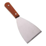 Espátula Reta Para Lanche Chapeiro Aço Inox Profissional