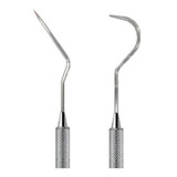 Espatula Sonda Exploradora Aço Inox 430 Dentista Manutenção