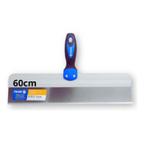 Espátula T Aço Inox 60cm Tigre Massa Corrida Gesso Drywall