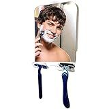 Espelho 22cm Com Ventosa - Barba De Baixo Do Chuveiro Box - Maquiagem