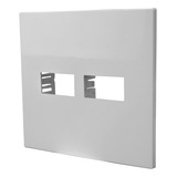 Espelho 4x4 Com Suporte Módulo Duplo Horizontal I9 Ilumi