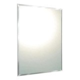 Espelho Banheiro 70x80cm Suporte Invisível Bisotê 4mm