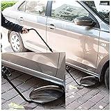 Espelho De Inspeção De Veículo Espelho Portátil De Busca De Carro Espelho De Detecção Reflexivo Com 3 Polias Retráteis E Luz LED Para Verificar A Condição Do Veículo