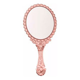 Espelho De Mão 25cm Princesa Decorado De Plástico Vintage