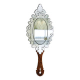 Espelho De Mão Provençal Luxo Para