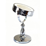 Espelho De Mesa Com Luz Led Aumenta 5x Dupla Face Maquiagem