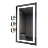 Espelho Decorativo Led 60x90 Botão Touch Banheiro Decoração